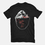 Kanagawa Coffee Cup Surfing-Womens-Basic-Tee-tobefonseca