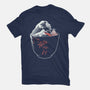 Kanagawa Coffee Cup Surfing-Womens-Basic-Tee-tobefonseca