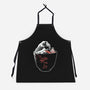 Kanagawa Coffee Cup Surfing-Unisex-Kitchen-Apron-tobefonseca