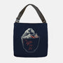 Kanagawa Coffee Cup Surfing-None-Adjustable Tote-Bag-tobefonseca
