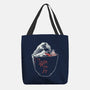 Kanagawa Coffee Cup Surfing-None-Basic Tote-Bag-tobefonseca