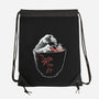 Kanagawa Coffee Cup Surfing-None-Drawstring-Bag-tobefonseca