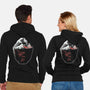 Kanagawa Coffee Cup Surfing-Unisex-Zip-Up-Sweatshirt-tobefonseca