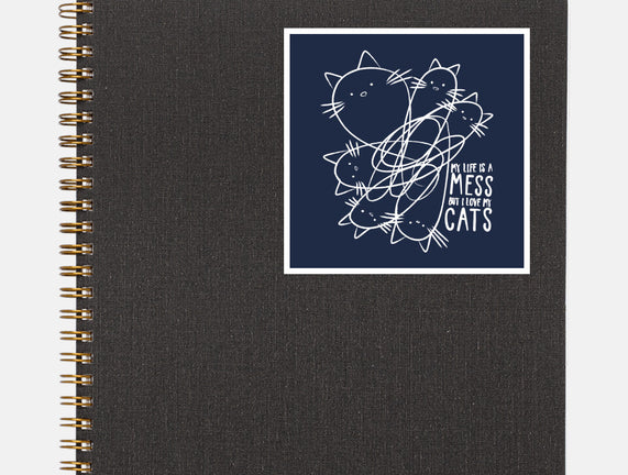 Cat Doodle Lines