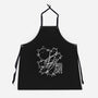 Cat Doodle Lines-Unisex-Kitchen-Apron-tobefonseca