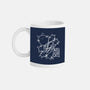 Cat Doodle Lines-None-Mug-Drinkware-tobefonseca