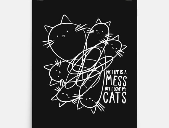 Cat Doodle Lines