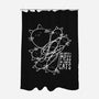 Cat Doodle Lines-None-Polyester-Shower Curtain-tobefonseca