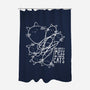 Cat Doodle Lines-None-Polyester-Shower Curtain-tobefonseca