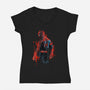 A New Day-Womens-V-Neck-Tee-fanfabio