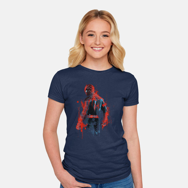 A New Day-Womens-Fitted-Tee-fanfabio