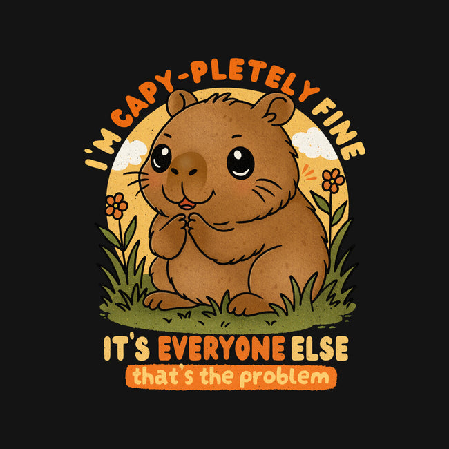 I’m Capy-pletely Fine-Mens-Heavyweight-Tee-Trendlory