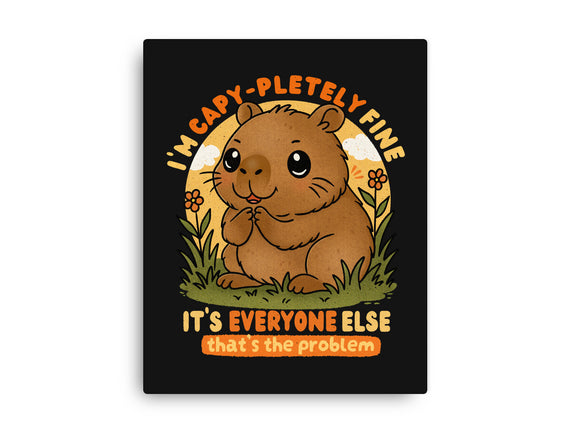 I’m Capy-pletely Fine