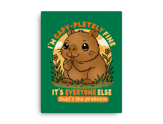 I’m Capy-pletely Fine