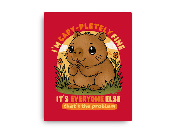 I’m Capy-pletely Fine