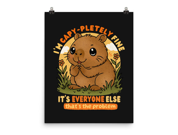 I’m Capy-pletely Fine