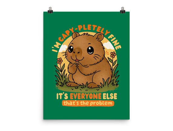 I’m Capy-pletely Fine