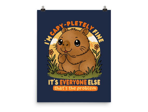 I’m Capy-pletely Fine