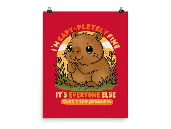I’m Capy-pletely Fine