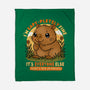 I’m Capy-pletely Fine-None-Fleece-Blanket-Trendlory