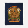 I’m Capy-pletely Fine-None-Fleece-Blanket-Trendlory
