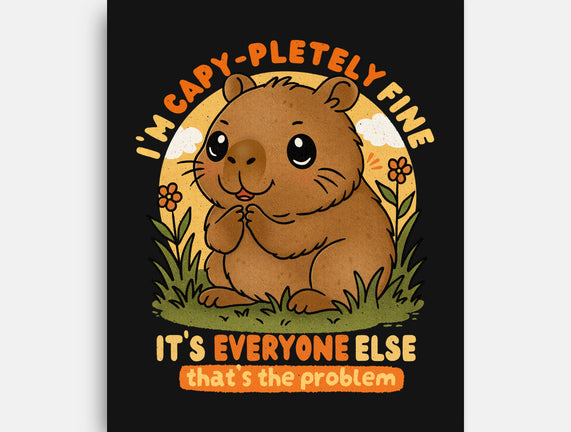 I’m Capy-pletely Fine