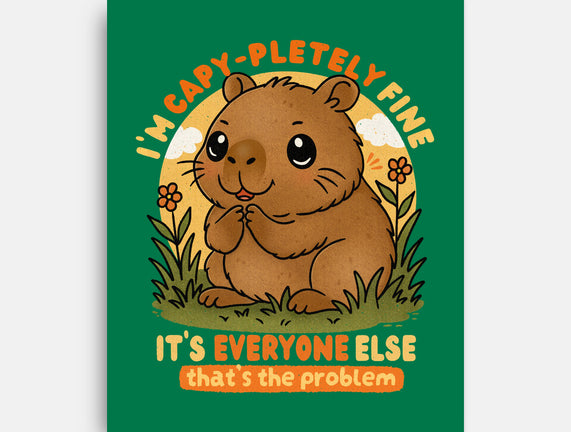 I’m Capy-pletely Fine