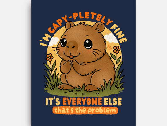 I’m Capy-pletely Fine