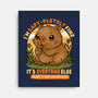 I’m Capy-pletely Fine-None-Stretched-Canvas-Trendlory