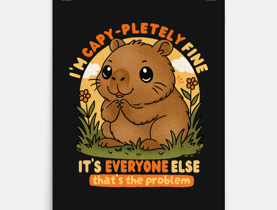 I’m Capy-pletely Fine