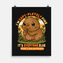 I’m Capy-pletely Fine-None-Matte-Poster-Trendlory