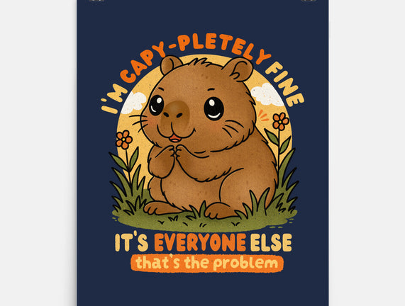I’m Capy-pletely Fine