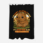 I’m Capy-pletely Fine-None-Polyester-Shower Curtain-Trendlory