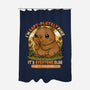 I’m Capy-pletely Fine-None-Polyester-Shower Curtain-Trendlory