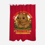 I’m Capy-pletely Fine-None-Polyester-Shower Curtain-Trendlory