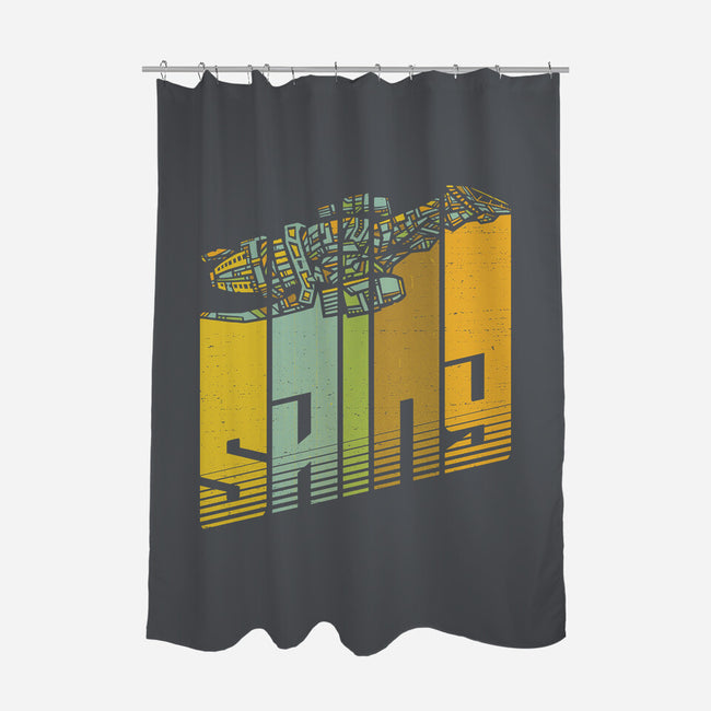 Shiny Colors-None-Polyester-Shower Curtain-kg07