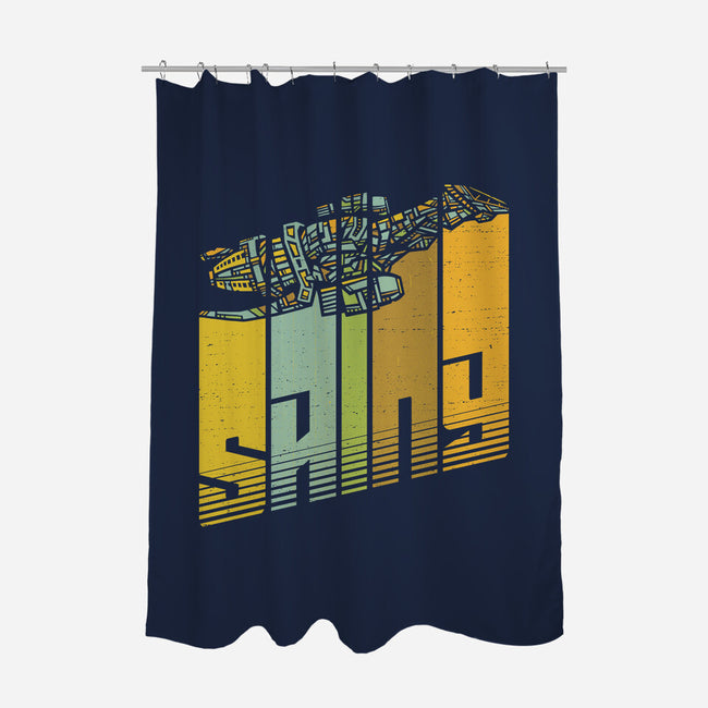 Shiny Colors-None-Polyester-Shower Curtain-kg07