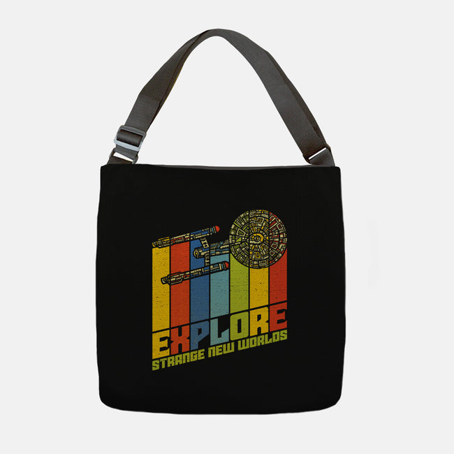 Strange New Worlds-None-Adjustable Tote-Bag-kg07
