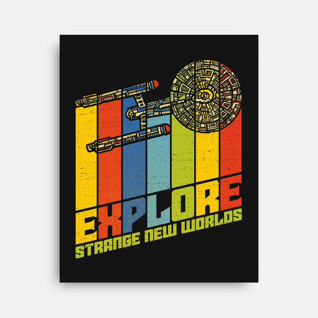 Strange New Worlds-None-Stretched-Canvas-kg07