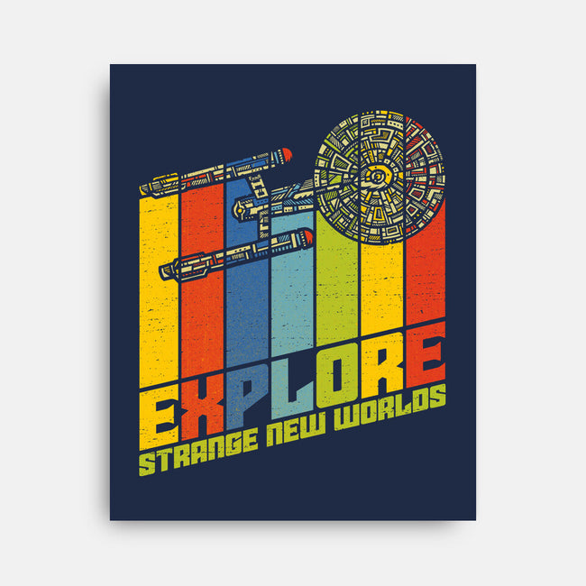 Strange New Worlds-None-Stretched-Canvas-kg07