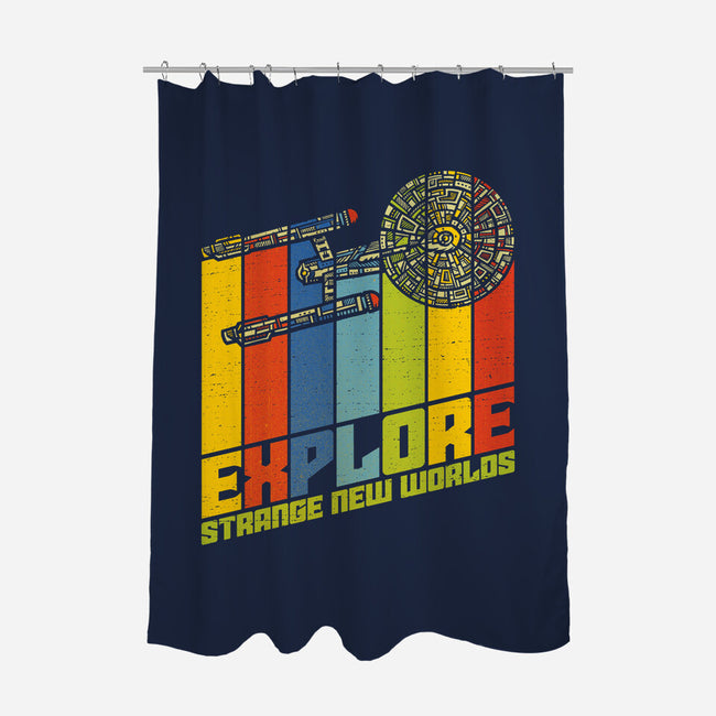 Strange New Worlds-None-Polyester-Shower Curtain-kg07