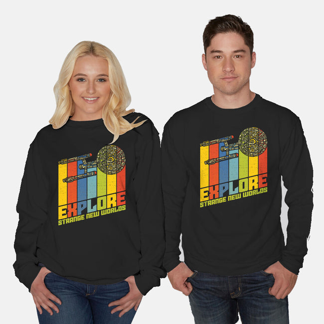 Strange New Worlds-Unisex-Crew Neck-Sweatshirt-kg07