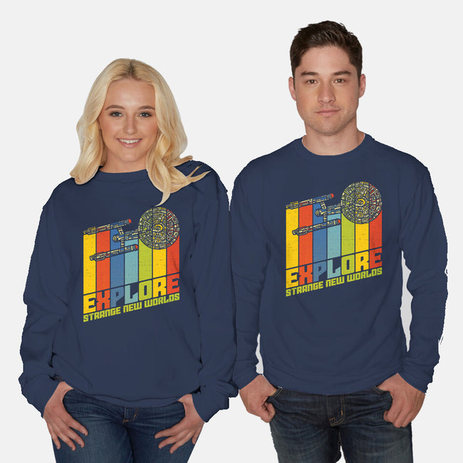 Strange New Worlds-Unisex-Crew Neck-Sweatshirt-kg07