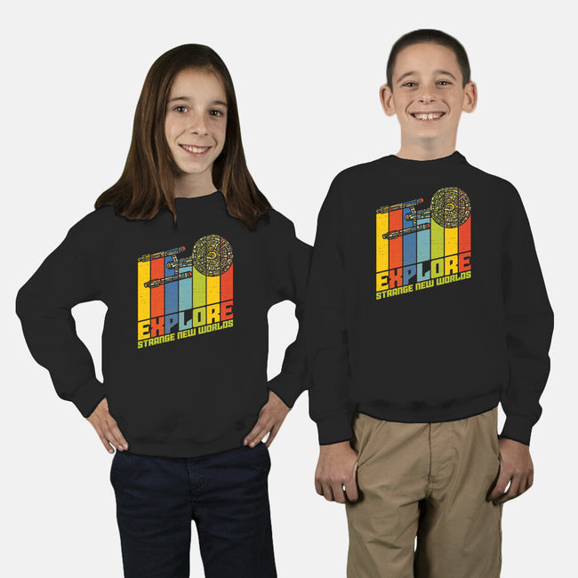 Strange New Worlds-Youth-Crew Neck-Sweatshirt-kg07