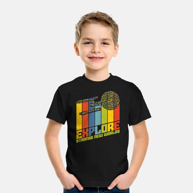 Strange New Worlds-Youth-Basic-Tee-kg07