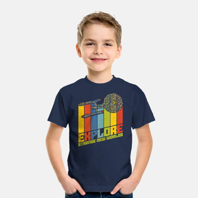 Strange New Worlds-Youth-Basic-Tee-kg07