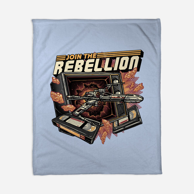 Time To Join The Rebellion-None-Fleece-Blanket-glitchygorilla
