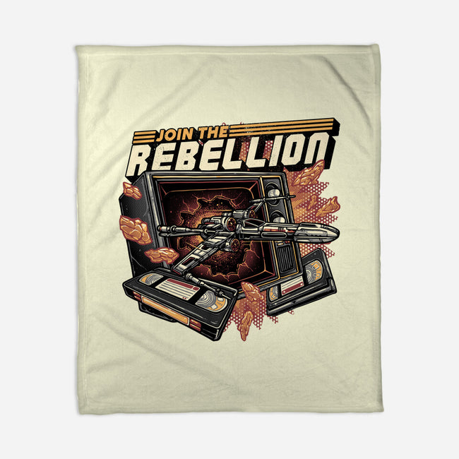 Time To Join The Rebellion-None-Fleece-Blanket-glitchygorilla