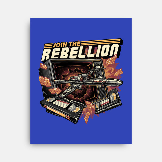 Time To Join The Rebellion-None-Stretched-Canvas-glitchygorilla
