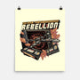 Time To Join The Rebellion-None-Matte-Poster-glitchygorilla